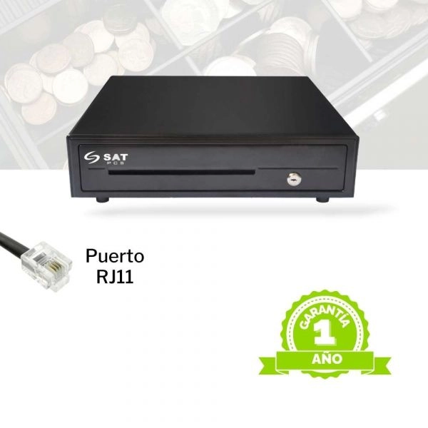 CAJON MONEDERO SAT 119X NEGRO