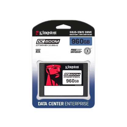 DISCO SOLIDO KINGSTON 960GB 2.5" SATA Enterprise DC-600M/960G (Para Server)