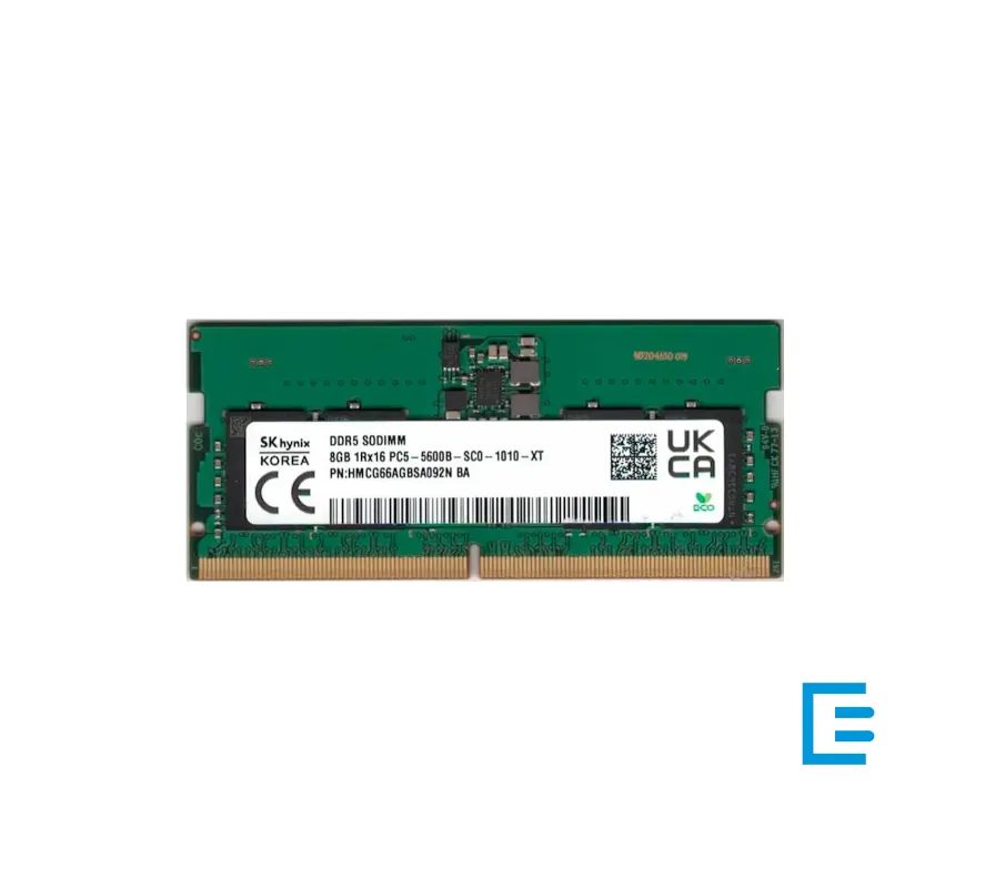 Memoria RAM DDR5 para Portátil 8GB 5600MHz SODIMM SK hynix PC5-5600B