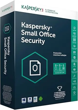 Licencia Kaspersky Small Office Security 8 – 5 PCs + 5 Móviles + 1 Servidor / 12 Meses (Base)