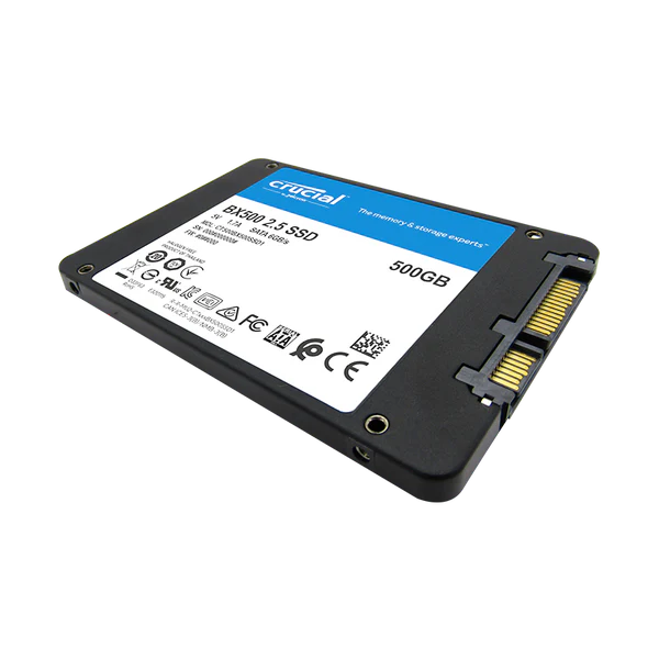 SSD 2.5 500GB SATA CRUCIAL BX500 CT500BX500SSD1 540 MB/S