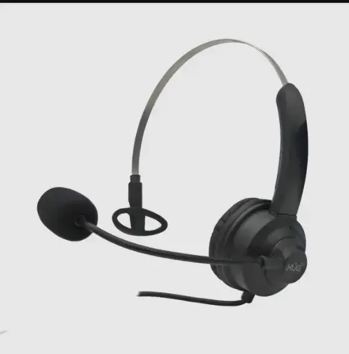 Diadema USB 2.0 XUE® U1 Monoaural con Micrófono / Control en Cable / 1.8m